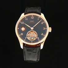Load image into Gallery viewer, IWC Portuguese Hand Wound Tourbillon Day and Night (Model: IW545901)