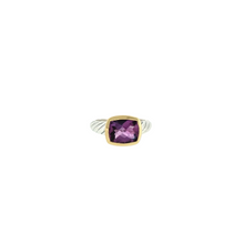 Load image into Gallery viewer, Royal Estate David Yurman Amethyst Cable Ring