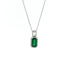 Load image into Gallery viewer, Royal Collection 18K White Gold Diamond Necklace