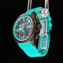 Load image into Gallery viewer, NORQAIN Independence Skeleton Chronograph Jade (Model: N3200.40T02.J01.R01