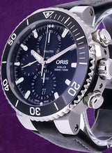 Load image into Gallery viewer, Oris Aquis Chronograph (model: 774 7743 4155)