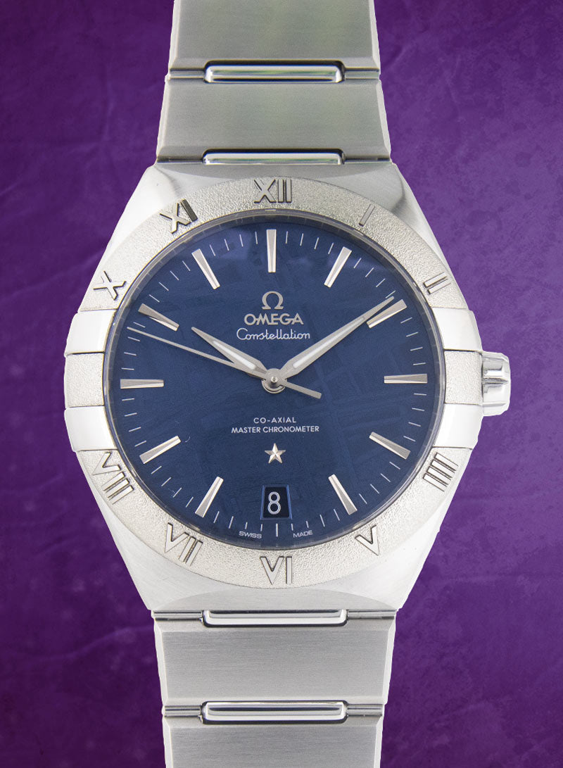 Omega Constellation with Meteorite Dial