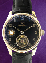 Load image into Gallery viewer, IWC Portuguese Hand Wound Tourbillon Day & Night (Model: IW545901)