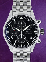 Load image into Gallery viewer, IWC Pilot Chronograph (Model: IW377704)