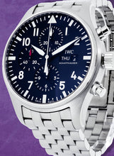 Load image into Gallery viewer, IWC Pilot Chronograph (Model: IW377704)