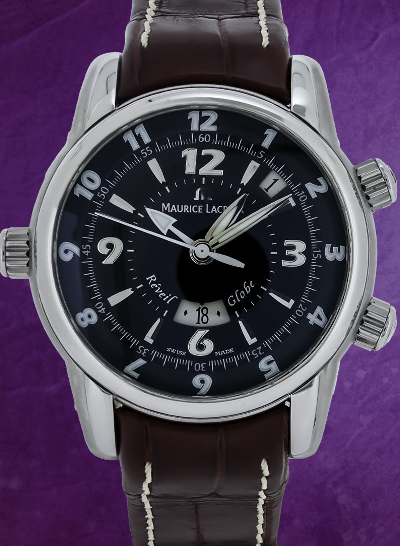 Maurice Masterpiece Reveil Globe (Model: MP6388-SS001-330) – Royal