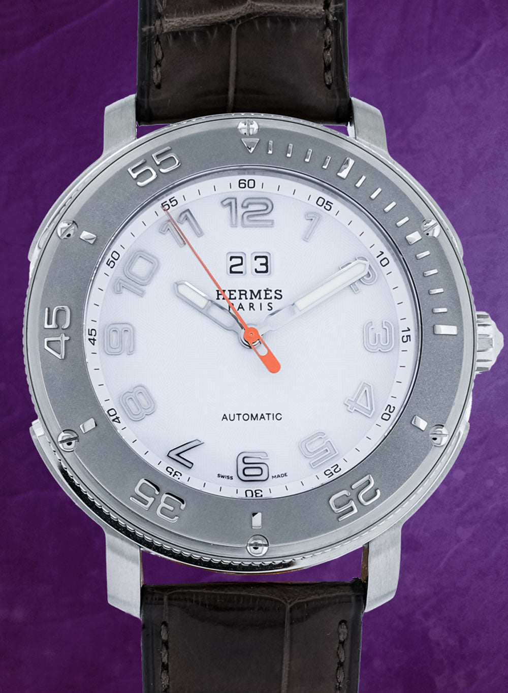 Hermes Clipper (Model: CP1.810) – Royal Jewelers