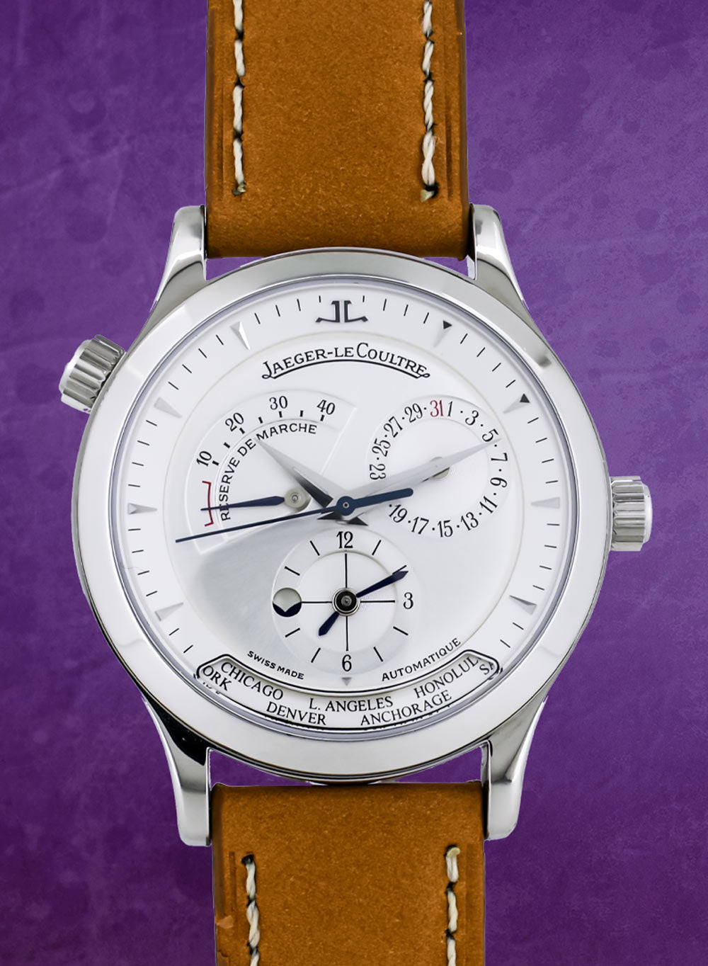 Jaeger LeCoultre Master Geographic (Model: 142.8.92) – Royal Jewelers