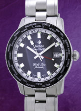 Load image into Gallery viewer, Zodiac Super Sea Wolf World Time (Model: ZO9409)