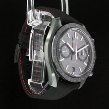 Load image into Gallery viewer, Omega Speedmaster Chronograph Watch with Black Dial and Fabric Strap