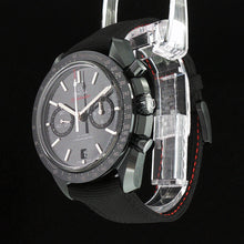 Load image into Gallery viewer, Omega Speedmaster Chronograph Watch with Black Dial and Fabric Strap