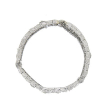 Load image into Gallery viewer, Royal Estate Diamond & Sapphire Art Deco Bracelet