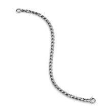 Load image into Gallery viewer, Sculpted Cable Chain Bracelet in Sterling Silver, 3.7mm