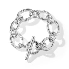 Load image into Gallery viewer, DY Mercer Bracelet in Sterling Silver with Pave Diamonds