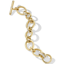 Load image into Gallery viewer, DY Mercer Bracelet in 18K Yellow Gold with Pave Diamonds