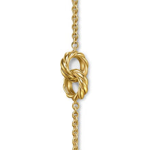 Load image into Gallery viewer, Sculpted Cable Chain Bracelet in 18K Yellow Gold, 8mm