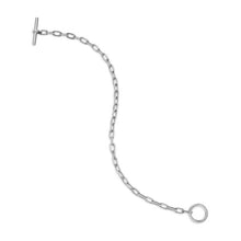 Load image into Gallery viewer, DY Madison Toggle Chain Bracelet in Sterling Silver, 3mm