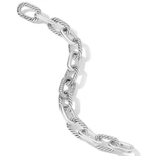 Load image into Gallery viewer, DY Madison Chain Bracelet in Sterling Silver with Diamonds, 11mm