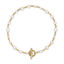 Load image into Gallery viewer, Pearl Classics Toggle Chain Bracelet in 18K Yellow Gold, 4.5mm