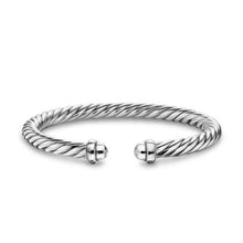 Load image into Gallery viewer, Cable Flex Bracelet in Sterling Silver, 6mm