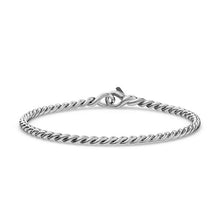 Load image into Gallery viewer, Sculpted Cable Chain Bracelet in Sterling Silver, 2.7mm