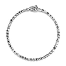 Load image into Gallery viewer, Sculpted Cable Chain Bracelet in Sterling Silver, 2.7mm