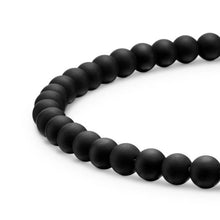 Load image into Gallery viewer, Spiritual Beads Bracelet with Black Onyx and 18K Yellow Gold, 4mm