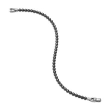 Load image into Gallery viewer, Spiritual Beads Bracelet in Sterling Silver with Hematine, 4mm