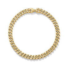 Load image into Gallery viewer, Curb Chain Bracelet in 18K Yellow Gold