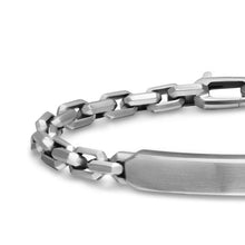 Load image into Gallery viewer, Streamline ID Bracelet in Sterling Silver, 6.7mm