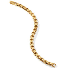 Load image into Gallery viewer, Streamline Double Heirloom Link Bracelet in 18K Yellow Gold, 8mm