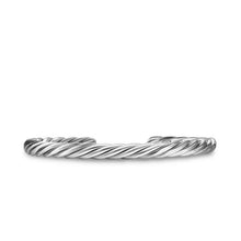 Load image into Gallery viewer, Cable Cuff Bracelet in Sterling Silver, 6mm