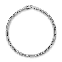 Load image into Gallery viewer, Spiritual Beads Flat Bead Bracelet in Sterling Silver, 8mm