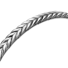 Load image into Gallery viewer, Chevron Flex Bracelet in Sterling Silver, 5.2mm