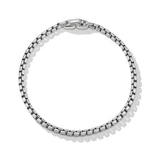 Load image into Gallery viewer, Box Chain Bracelet in Sterling Silver