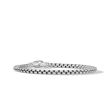 Load image into Gallery viewer, Box Chain Bracelet in Sterling Silver