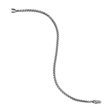 Load image into Gallery viewer, Box Chain Bracelet in Sterling Silver, 2.7mm