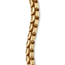 Load image into Gallery viewer, Box Chain Bracelet in 18K Yellow Gold, 2.7mm
