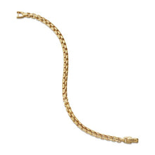 Load image into Gallery viewer, Box Chain Bracelet in 18K Yellow Gold, 5mm