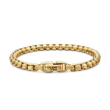 Load image into Gallery viewer, Box Chain Bracelet in 18K Yellow Gold, 5mm