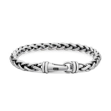Load image into Gallery viewer, Wheat Chain Bracelet in Sterling Silver, 6mm