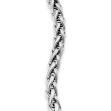Load image into Gallery viewer, Wheat Chain Bracelet in Sterling Silver, 6mm