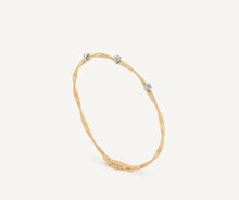 Load image into Gallery viewer, Marco Bicego 18K Yellow Gold Marrakech Diamond Bangle