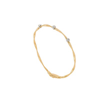 Load image into Gallery viewer, Marco Bicego 18K Yellow Gold Marrakech Diamond Bangle
