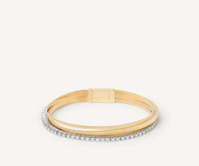 Load image into Gallery viewer, Marco Bicego 18K Yellow Gold Masai Diamond Tennis Bracelet