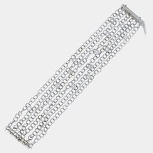 Load image into Gallery viewer, Royal Estate 18K White Gold Link Diamond Bracelet