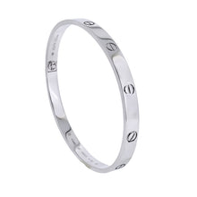 Load image into Gallery viewer, Royal Estate 18K White Estate Cartier Love Bracelet