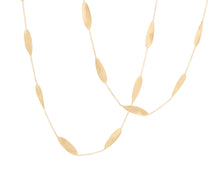 Load image into Gallery viewer, Marco Bicego 18K Yellow Gold Lunaria Twist Long Necklace
