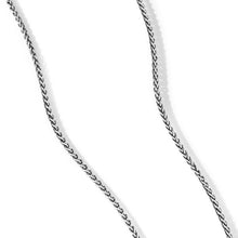 Load image into Gallery viewer, Wheat Chain Necklace in Sterling Silver