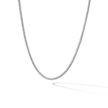 Load image into Gallery viewer, Wheat Chain Necklace in Sterling Silver